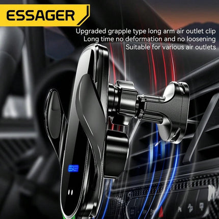 Essager Qi 15W Wireless Car Charger & Vent Mount - SmartSouks