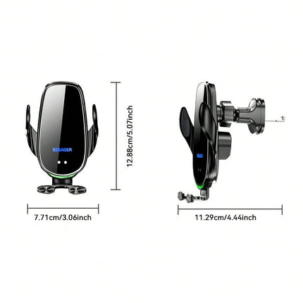 Essager Qi 15W Wireless Car Charger & Vent Mount - SmartSouks