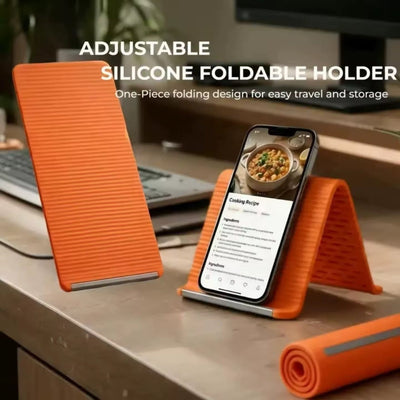 Flexi-Desk Silicone Foldable Mobile StandMobile Stand