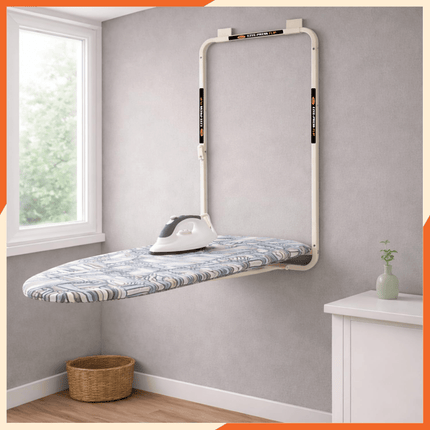Foldable Wall-Mounted Ironing Board (110x33cm)
