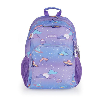 Gabol School Backpack 1 Part Cosmos 31x41x16cm237406/2026 Light Purple