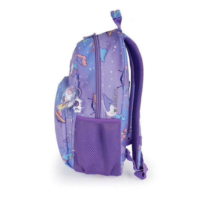 Gabol School Backpack 1 Part Cosmos 31x41x16cm237406/2026 Light Purple