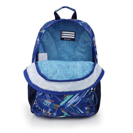 Gabol School Backpack 1 Parts Crew 31x41x16cm238406/2026 Blue