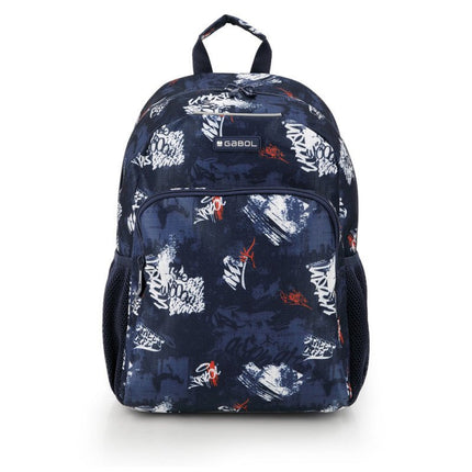 Gabol School Backpack 1 Parts Dash 31x41x16cm238706/2026 Navy Blue