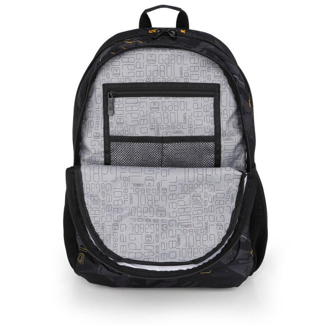 Gabol School Backpack 2 Parts Byte 34x46x20cm238696/2026 Black
