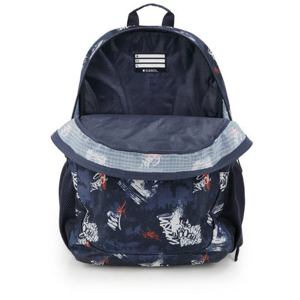Gabol School Backpack 2 Parts Dash 34x46x20cm238796/2026 Navy Blue