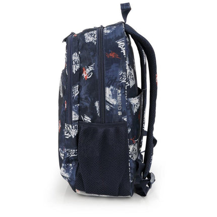 Gabol School Backpack 2 Parts Dash 34x46x20cm238796/2026 Navy Blue