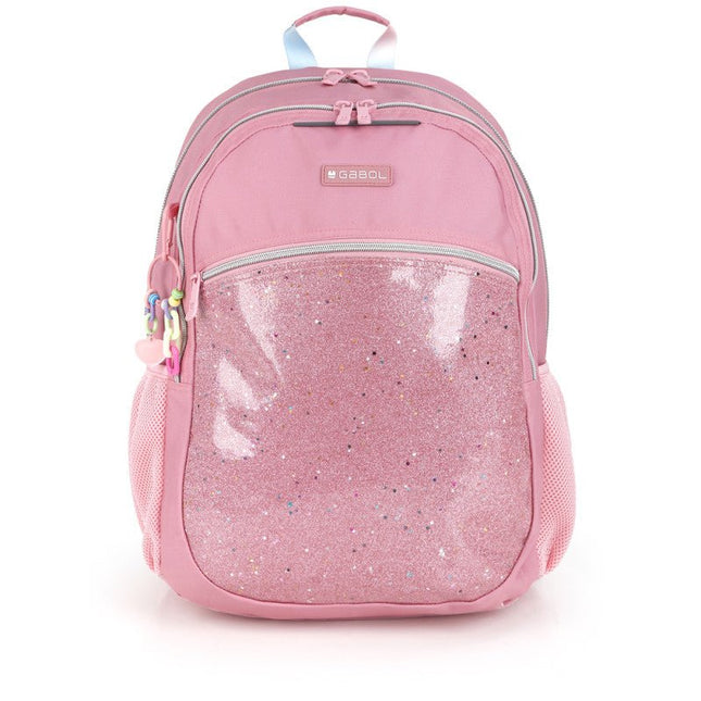 Gabol School Backpack 2 Parts Glam 34x46x20cm237696/2026 Pink