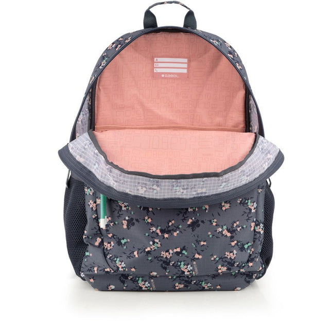 Gabol School Backpack 2 Parts Secret 34x46x20cm238096/2026 Grey