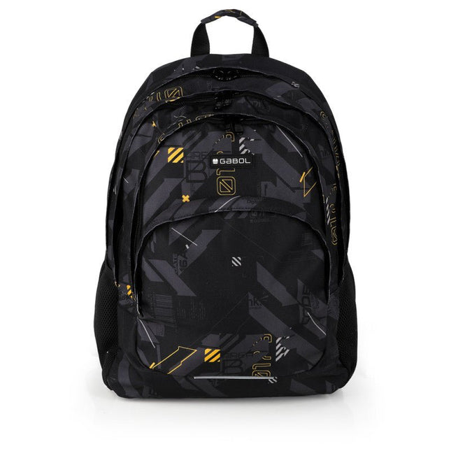 Gabol School Backpack 3 Parts Byte 32x44x18cm238640/2026 Black