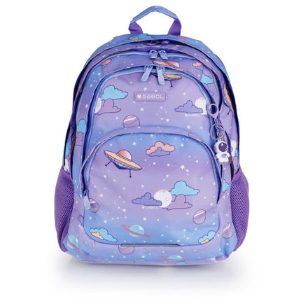 Gabol School Backpack 3 Parts Cosmos 32x44x18cm237440/2026 Light Purple