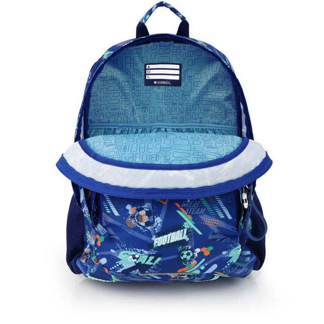 Gabol School Backpack 3 Parts Crew 32x44x18cm238440/2026 Blue