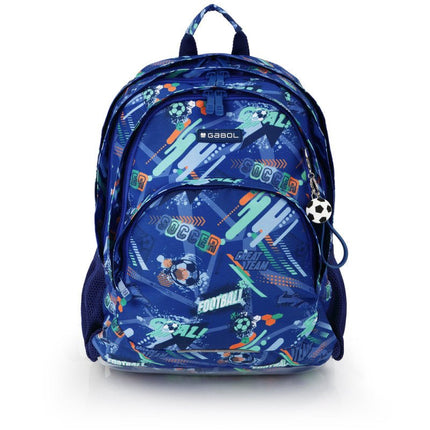 Gabol School Backpack 3 Parts Crew 32x44x18cm238440/2026 Blue