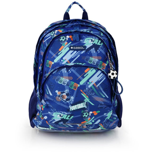 Gabol School Backpack 3 Parts Crew 32x44x18cm238440/2026 Blue