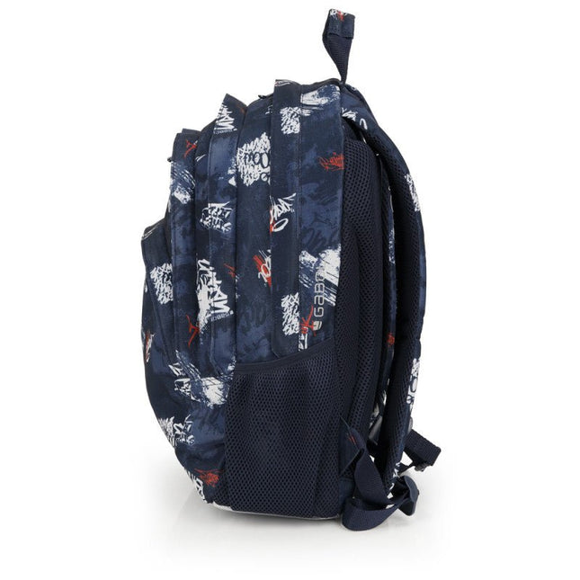 Gabol School Backpack 3 Parts Dash 32x44x18cm238740/2026 Navy Blue