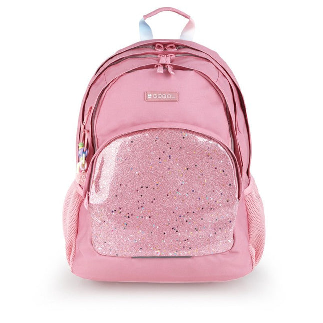 Gabol School Backpack 3 Parts Glam 32x44x18cm237640/2026 Pink Purple