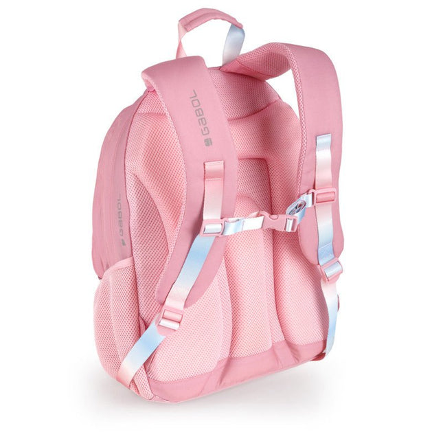 Gabol School Backpack 3 Parts Glam 32x44x18cm237640/2026 Pink Purple