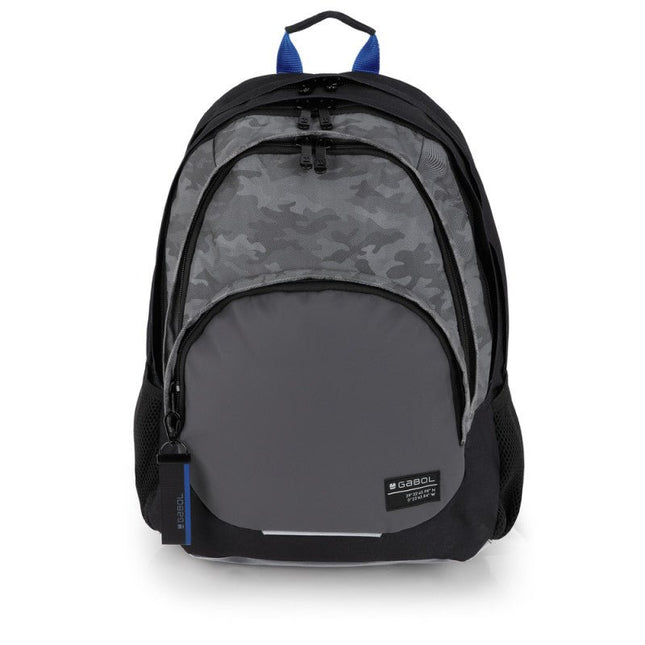 Gabol School Backpack 3 Parts Soul 32x44x18cm238840/2026 Black-Grey