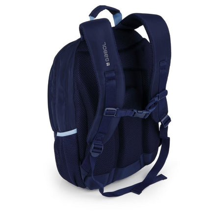 Gabol School Backpack 3 Parts Whisper 32x44x18cm 238140-046 Navy Blue