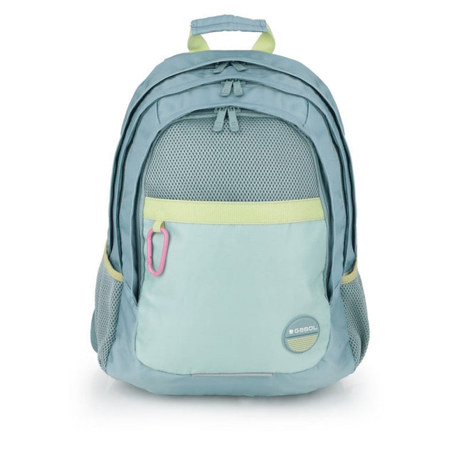 Gabol School Backpack 3 Parts Whisper 32x44x18cm238140-045/2026 Mint Green