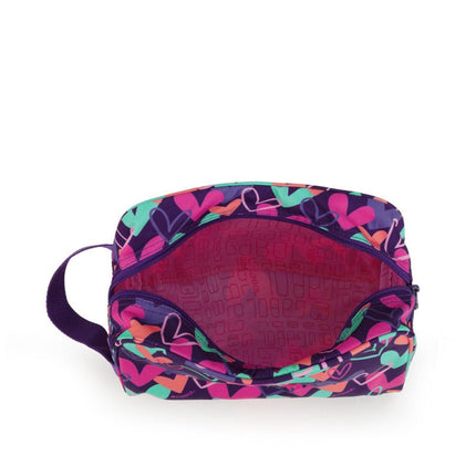 Gabol School Cosmetic Bag Kokoro Hearts 24x15x11cm237888/2026 Purple