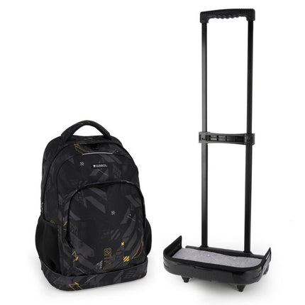 Gabol School Detachable Trolley Backpack Byte 34x46x20cm238684/2026 Black
