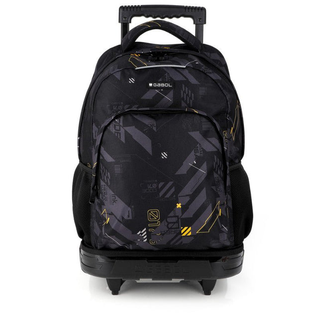 Gabol School Detachable Trolley Backpack Byte 34x46x20cm238684/2026 Black