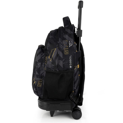 Gabol School Detachable Trolley Backpack Byte 34x46x20cm238684/2026 Black