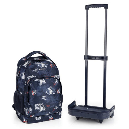 Gabol School Detachable Trolley Backpack Dash 34x46x20cm238784/2026 Navy Blue