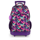 Gabol School Detachable Trolley Backpack Kokoro Hearts 34x46x20cm237884/2026 Purple