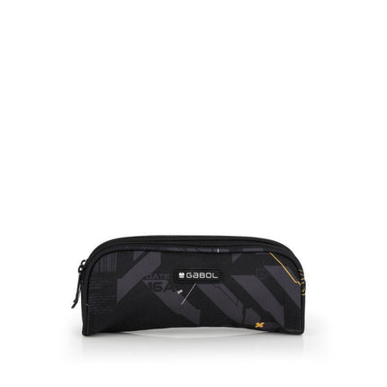 Gabol School Pencil Case 2 Parts Byte 22x8x6cm238631/2026 Black