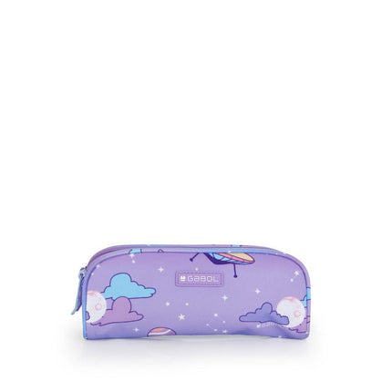 Gabol School Pencil Case 2 Parts Cosmos 22x8x6cm237431/2026 Light Purple