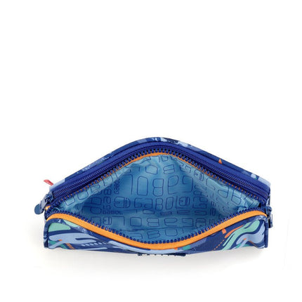 Gabol School Pencil Case 2 Parts Crew 22x8x6cm238431/2026 Blue