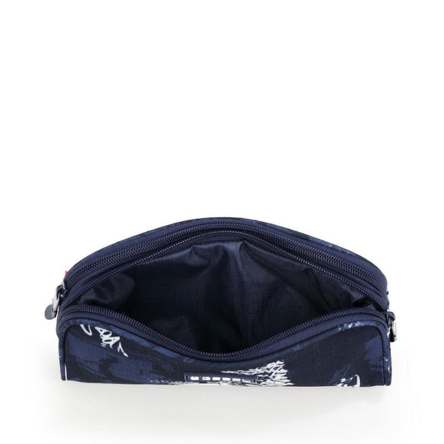 Gabol School Pencil Case 2 Parts Dash 22x8x6cm238731/2026 Navy Blue