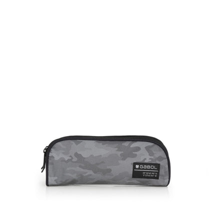 Gabol School Pencil Case 2 Parts Soul 22x8x6cm238831/2026 Black-Grey