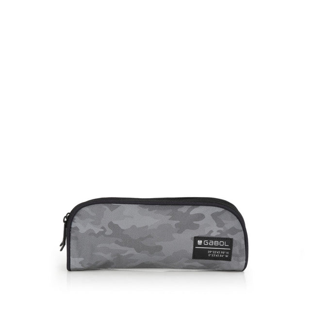 Gabol School Pencil Case 2 Parts Soul 22x8x6cm238831/2026 Black-Grey