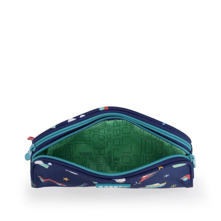 Gabol School Pencil Case 2 Parts Speedy 22x8x6cm238231/2026 Navy blue