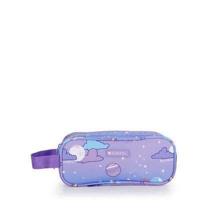 Gabol School Pencil Case 3 Parts Cosmos 22x9x9cm237411/2026 Light Purple