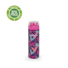Gabol School Stainless Steel Bottle Kokoro Hearts 6.5x22.5x6.5cm 600ML237852/2026 Purple