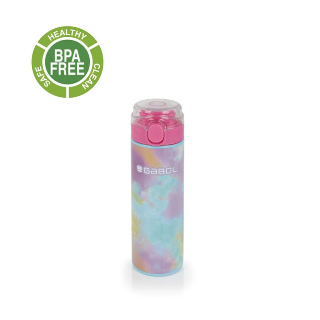 Gabol School Stainless Steel Bottle Mystic 6.5x22.5x6.5cm 600ML237952/2026 Sky Blue