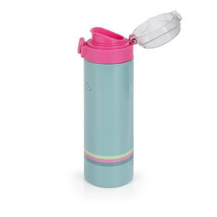 Gabol School Stainless Steel Bottle Whisper 6.5x22.5x6.5cm 600ML 238152/2026 Mint Green