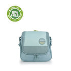 Gabol School Thermal Lunch Bag 1 Part Whisper 25x21x13cm 238132/2026 Mint Green