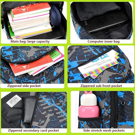 Graffiti School/Laptop Backpack - SmartSouks