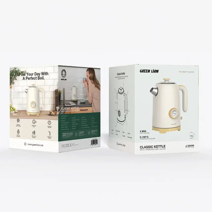 Green Lion Classic Kettle - BeigeElectric Kettle