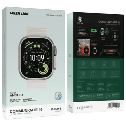 Green Lion Communicate 49 Ultra Smart Watch 49mmSmart Watches