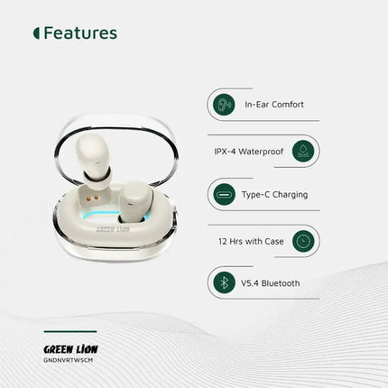 Green Lion Denver True Wireless Earbuds - SmartSouks