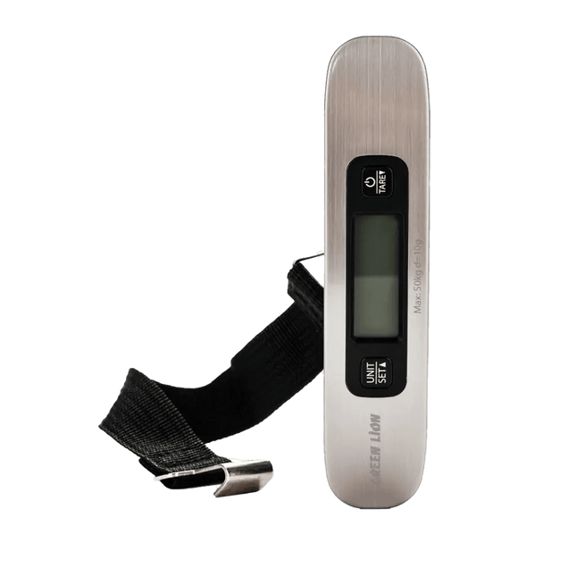 Green Lion Digital Luggage Scale - SilverLuggage Scale