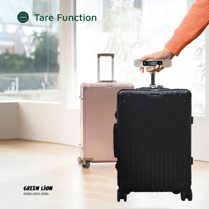 Green Lion Digital Luggage Scale - SilverLuggage Scale