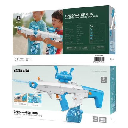 Green Lion GN75-Water Gun with Electric Continuous Shooting