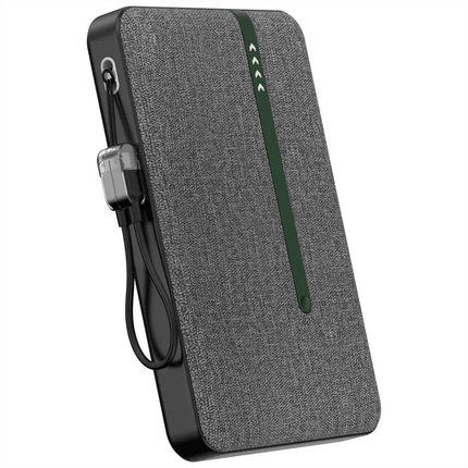 Green Lion Kyoto 10000mAh Power Bank PD 20W Fabric - SmartSouks
